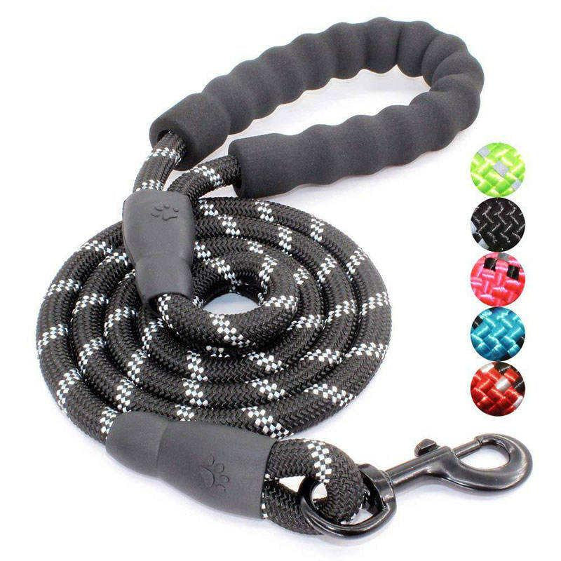 Ultimate Reflective Dog Leash with Comfort Padded Handle - Perfect for All Dog Sizes!